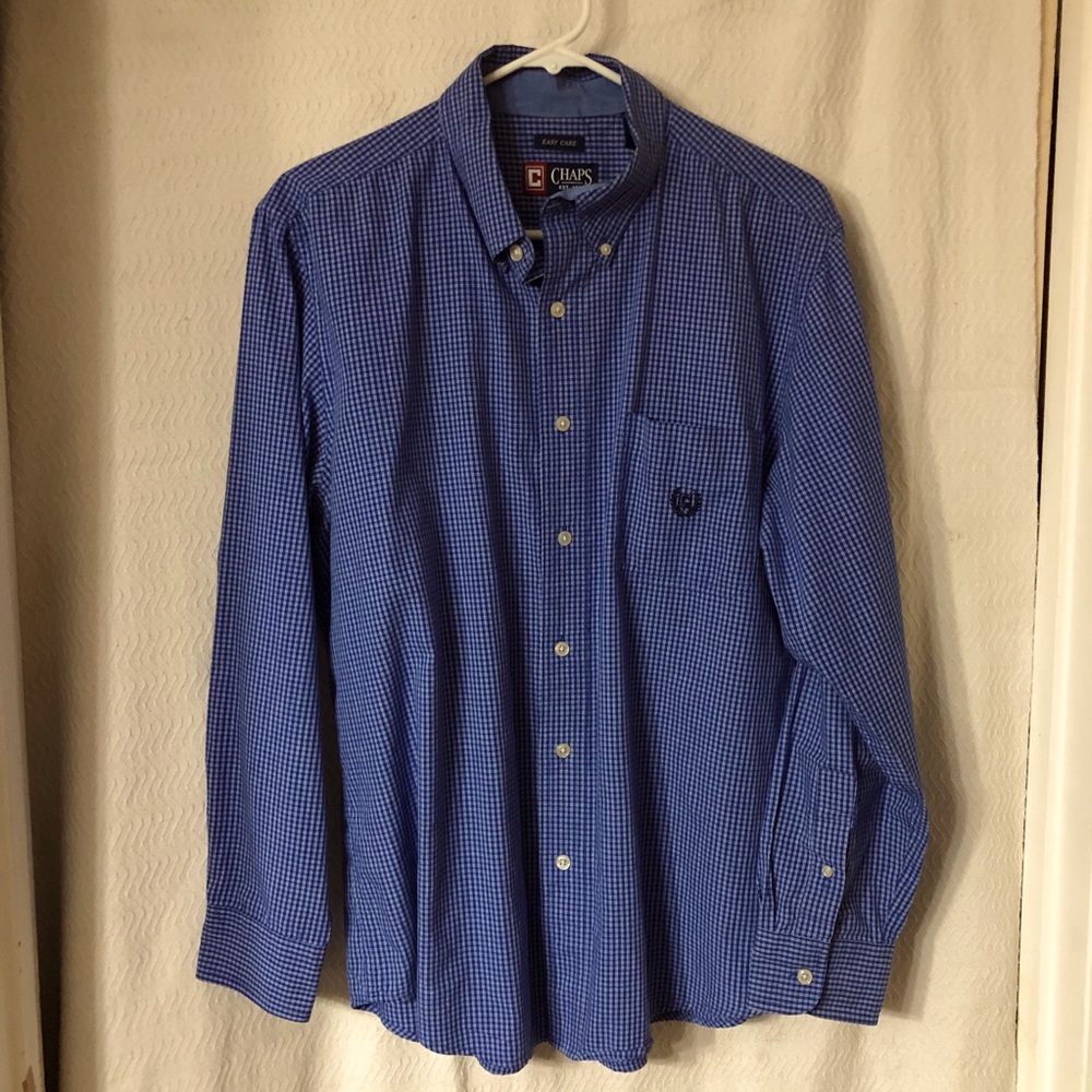 Men’s Chaps Long Sleeve Dress Shirt (A1)